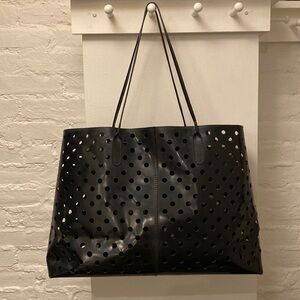 Rachel Comey Punched 100% Patent Leather Tote